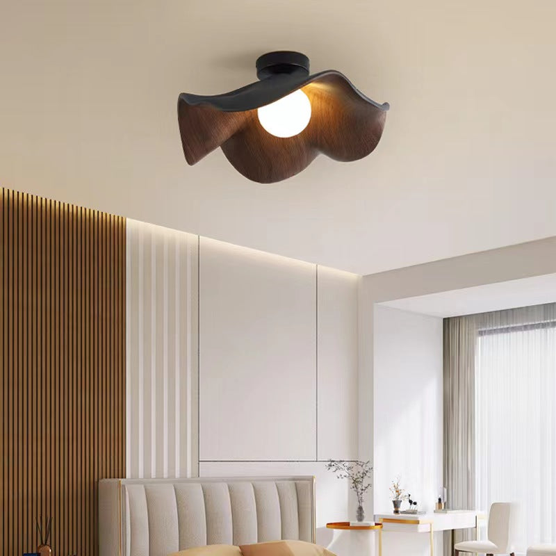 Scandinavian Artistic Lotus Leaf Ceiling Light