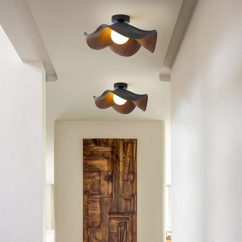 Scandinavian Artistic Lotus Leaf Ceiling Light
