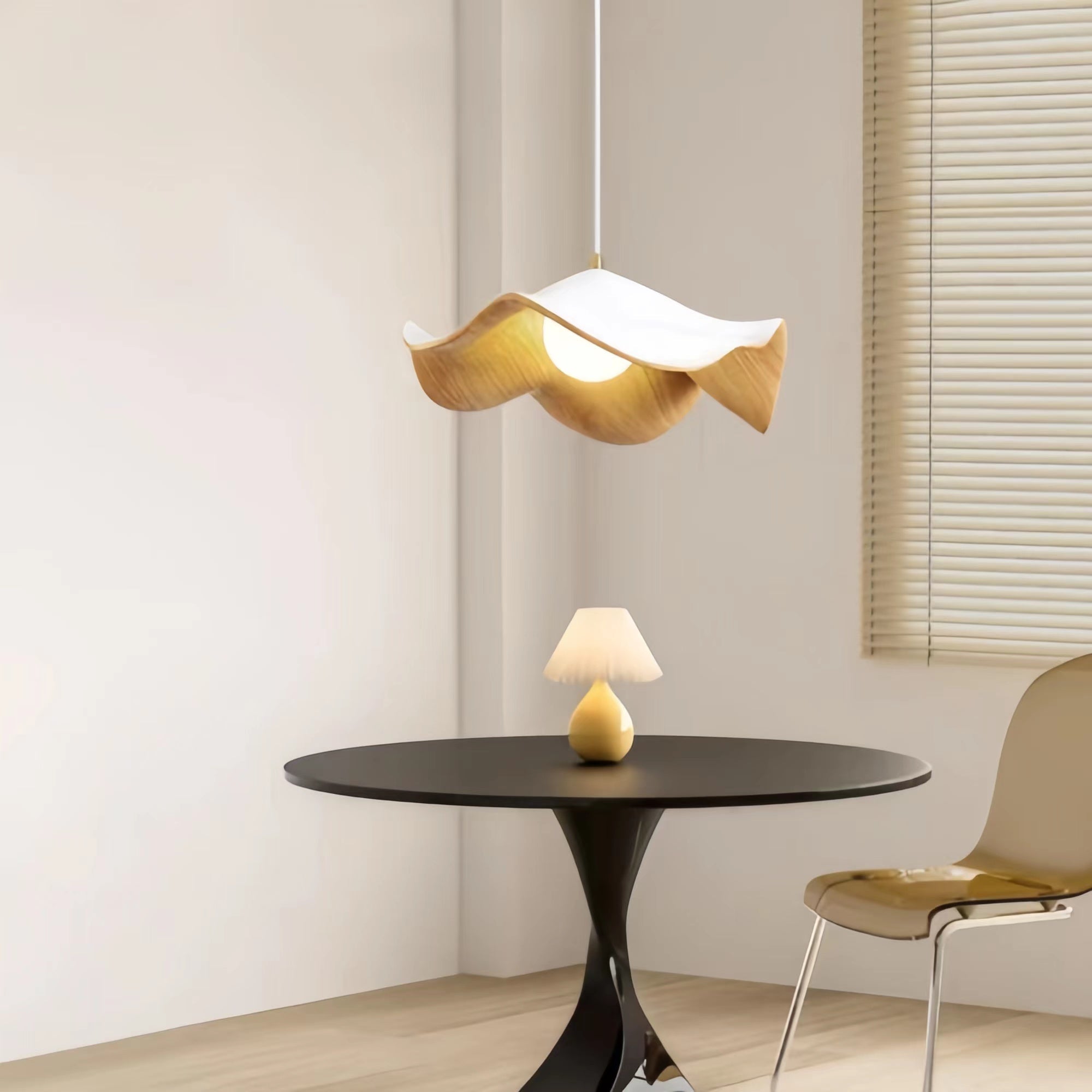 Scandinavian Artistic Lotus Leaf Pendant Light