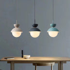 Scandinavian Macaron Style Glass Ball Pendant Light