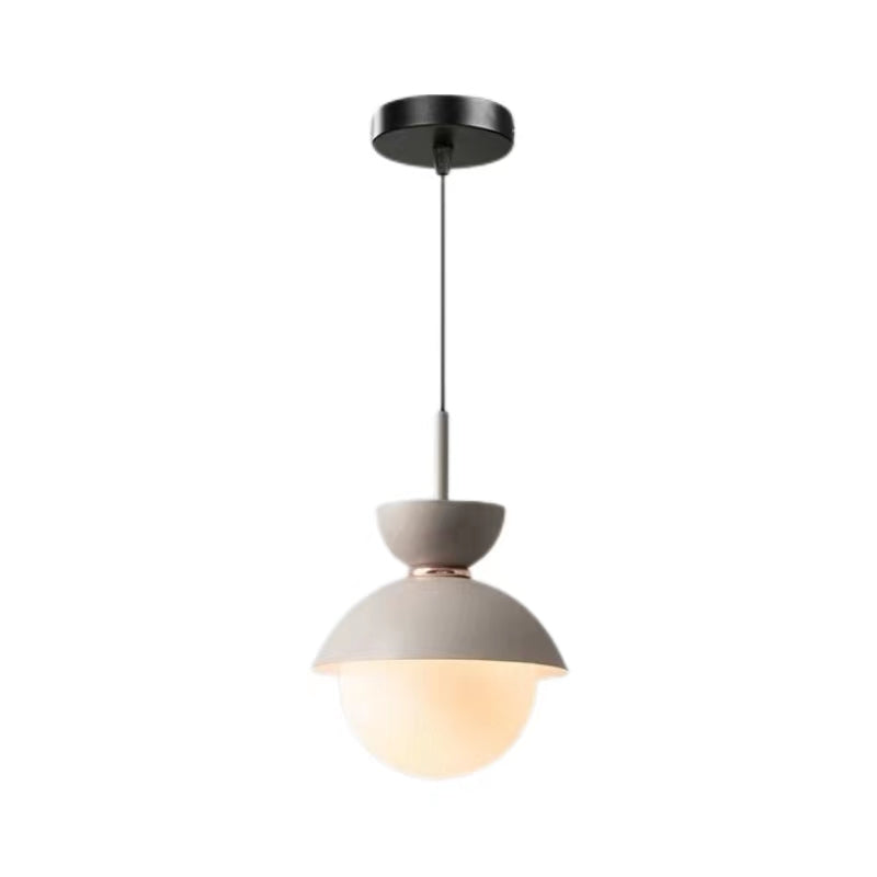 Scandinavian Macaron Style Glass Ball Pendant Light