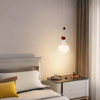 Scandinavian Pebble Stack Cream Pendant Light