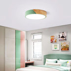 Scandinavian Macaron Round LED Ceiling Light