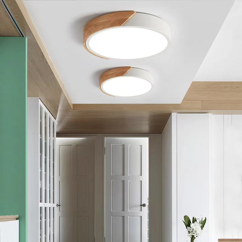 Scandinavian Macaron Round LED Ceiling Light