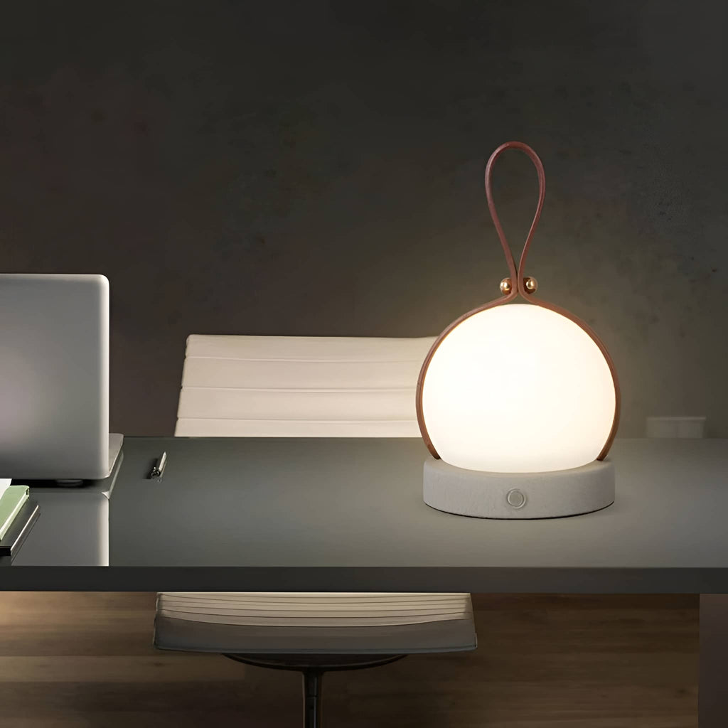 Small Lantern LED Rechargeable Table Lamp