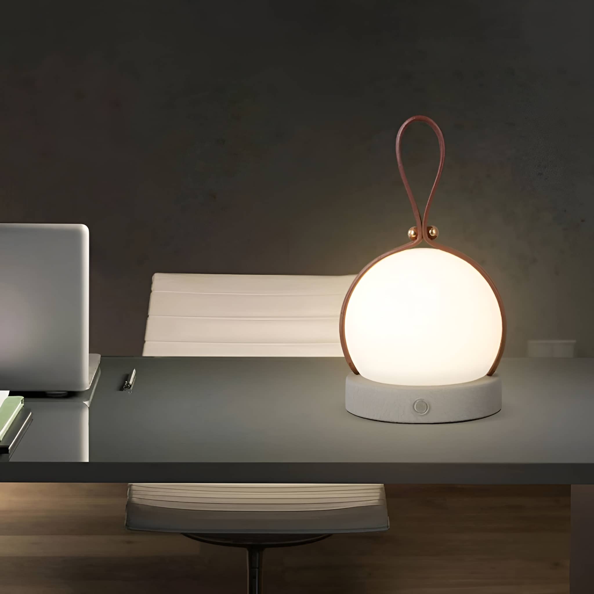 Small Lantern LED Rechargeable Table Lamp