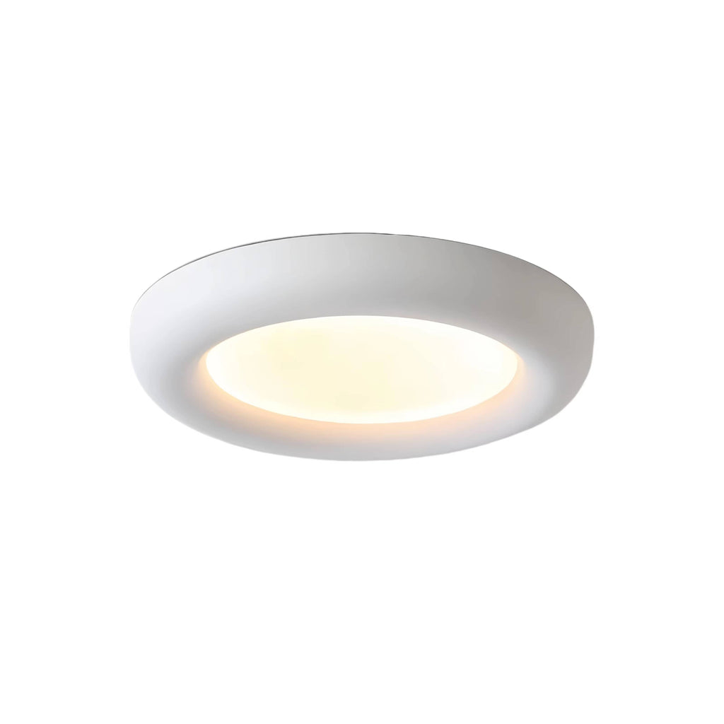 Smooth Cream Circular LED Ceiling Light