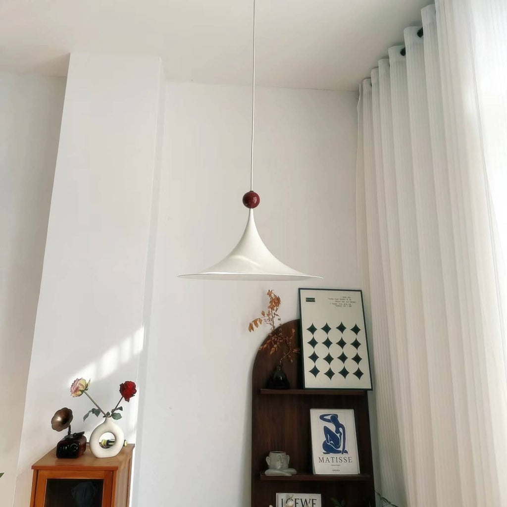 Space Age UFO Metal Pendant Light