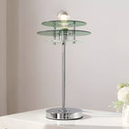Space Age Ambient UFO Acrylic Table Lamp