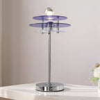 Space Age Ambient UFO Acrylic Table Lamp