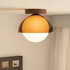 Sunset Inspired Bauhaus Brown Ceiling Light