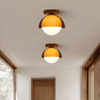 Sunset Inspired Bauhaus Brown Ceiling Light