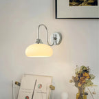Vintage Bauhaus Glass Wall Light