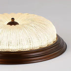 Vintage American Style Round Glass Ceiling Light