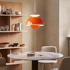 Bauhaus Vintage Flower Bud Metal Pendant Light