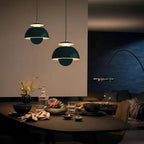 Bauhaus Vintage Flower Bud Metal Pendant Light