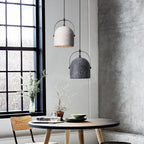 Vintage Industrial Iron Cement Pendant Light