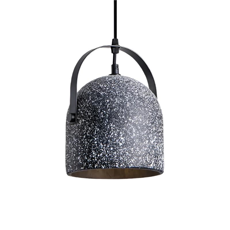 Vintage Industrial Iron Cement Pendant Light