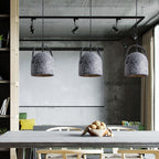 Vintage Industrial Iron Cement Pendant Light