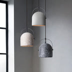 Vintage Industrial Iron Cement Pendant Light