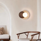 Wabi Sabi Style Lunar Eclipse Wall Light