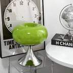 Italian Creative Bauhaus Donut Glass Table Lamp