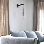 Nordic Modern Glass Industrial Style Wall Light