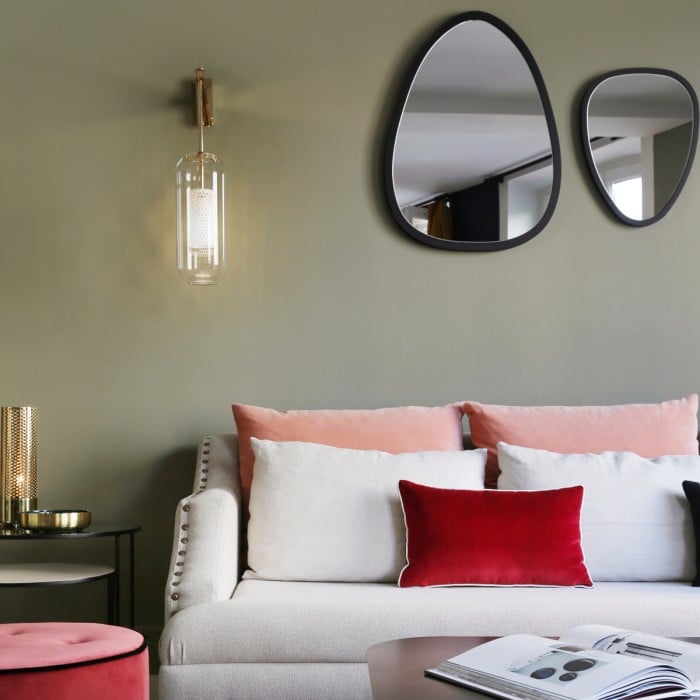 Nordic Modern Glass Industrial Style Wall Light
