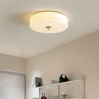 Vintage Bauhaus Cream Round Ceiling Light